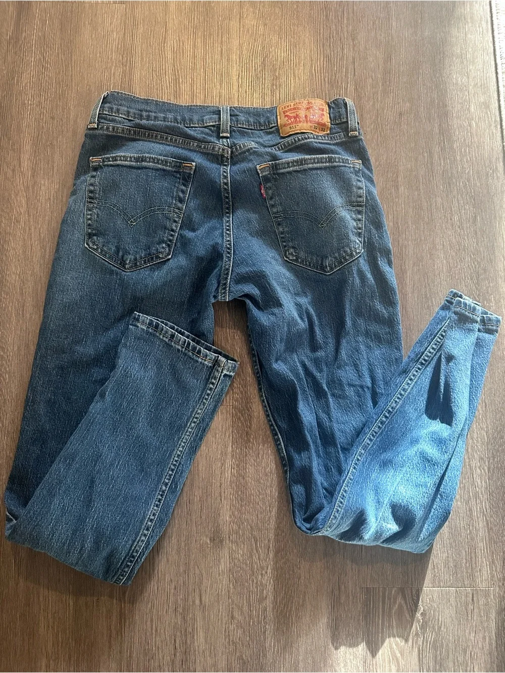 Levi's Classic Blue Denim Jeans